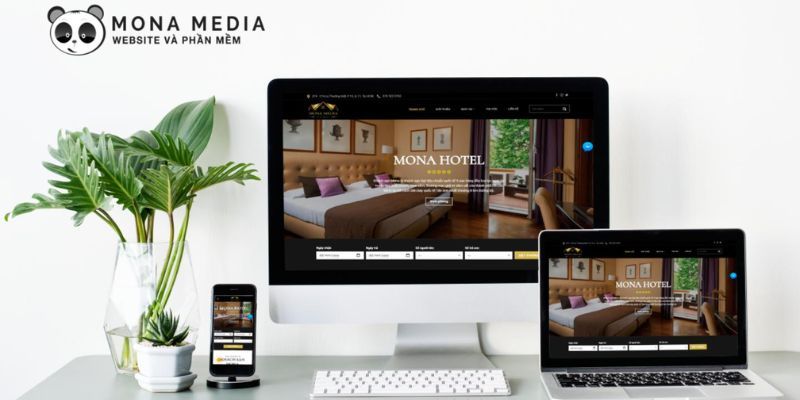 Mona Media - Công ty thiết kế website khách sạn uy tín nhất hiện nay