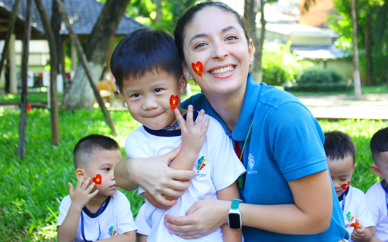 trường mẫu giáo quốc tế Kindy International City