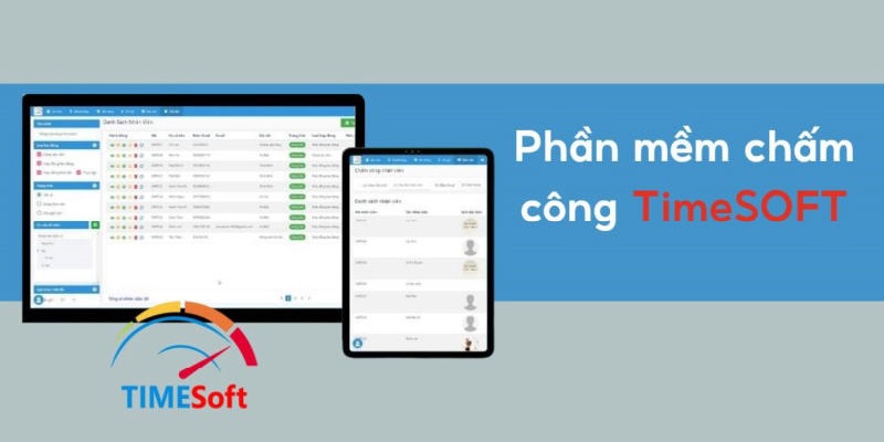 Phần mềm chấm công TimeSOFT