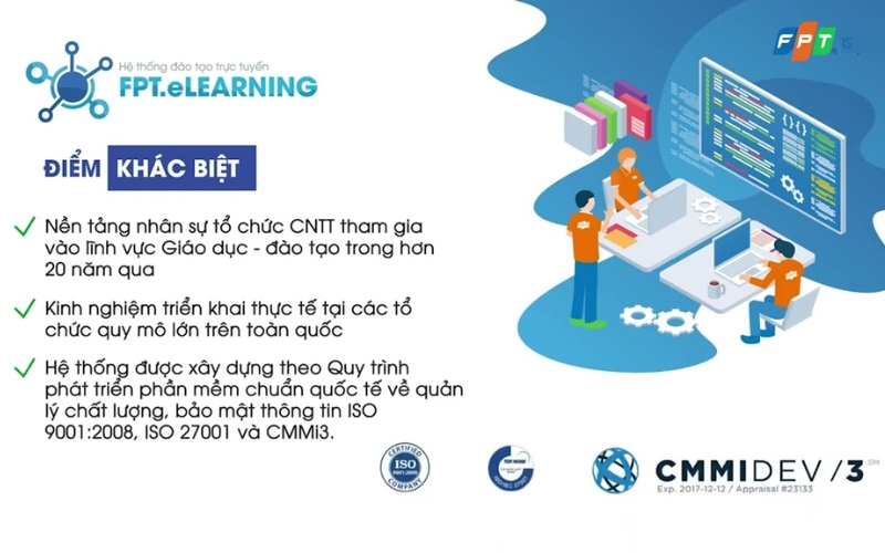 phần mềm đào tạo trực tuyến FPT.eLearning