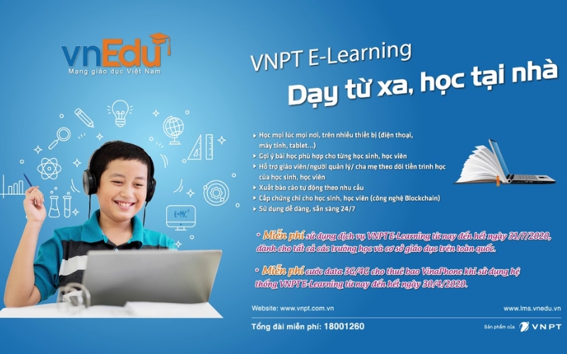 phần mềm đào tạo trực tuyến VNPT E-learning