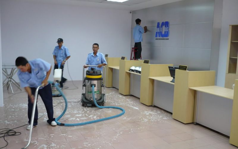 công ty vệ sinh công nghiệp Năm Sao