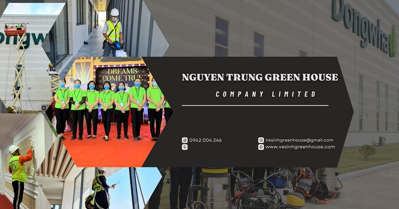 công ty vệ sinh Nguyên Trung Green House