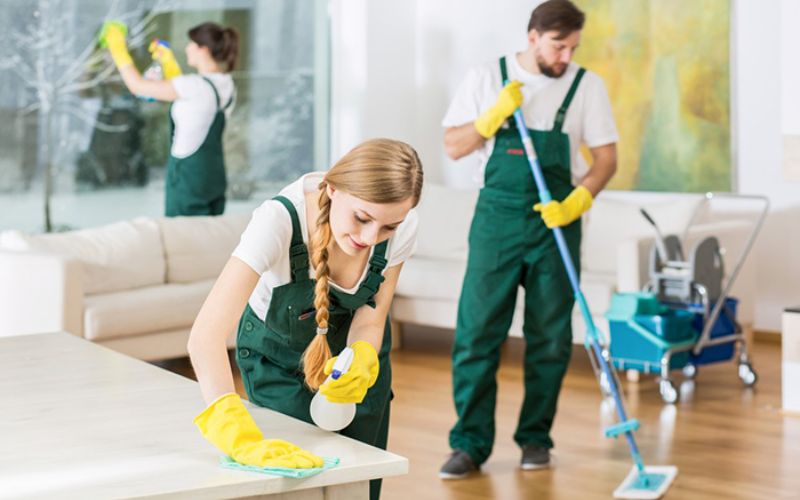 công ty dịch vụ vệ sinh Thanh Bình