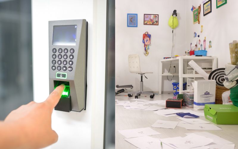 kinh nghiệm lựa chọn khóa vân tay phù hợp cho phòng trẻ em
